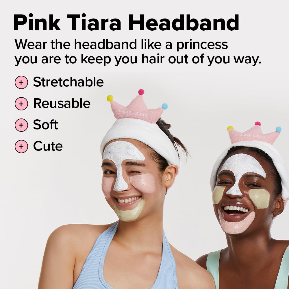 I DEW CARE Wash Off Face Mask Set - Scoop Party | Hyaluronic Acid Skincare Essentials, Moisturizing, Hydrating, Soothing, Exfoliating, Deep Cleansing Pore Refining, Stocking Stuffers, Gift Set