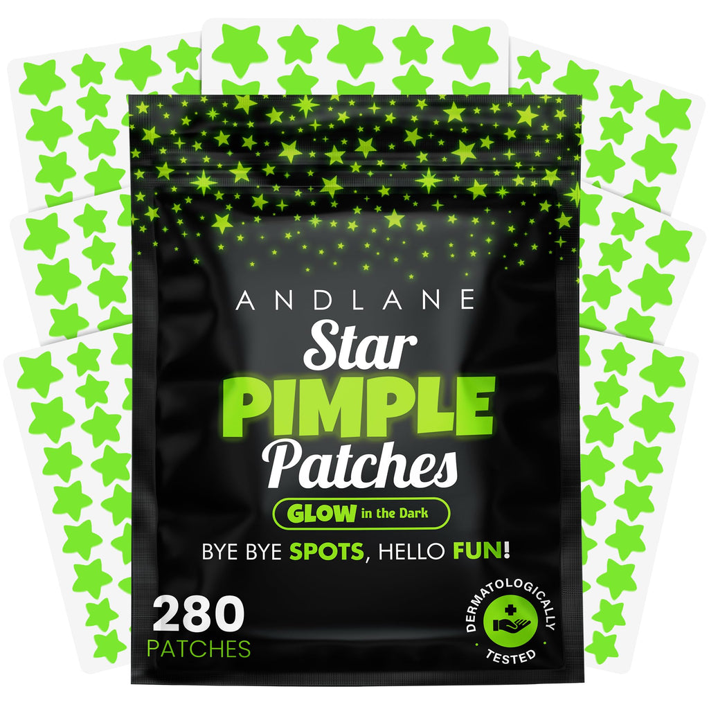 344 Pcs Large Pimple Patches for Face – 7 Sizes XL Acne Patches for Full Face, Big Hydrocolloid Bandages for Body, Chin, Forehead, Chest & Back Hydrocolloid Patch (Round, Crescent, Oval & Rectangular)