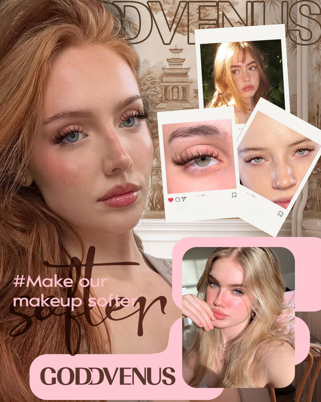 250Pcs Natural Lash Clusters Kit Cluster Eyelash Extensions Kit Wispy DIY C Curl Individual Lashes Clusters With Bottom Eyelashes