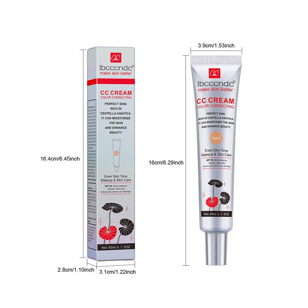 Moisturizing Correcting CC Cream Waterproof Anti-sweat Makeup